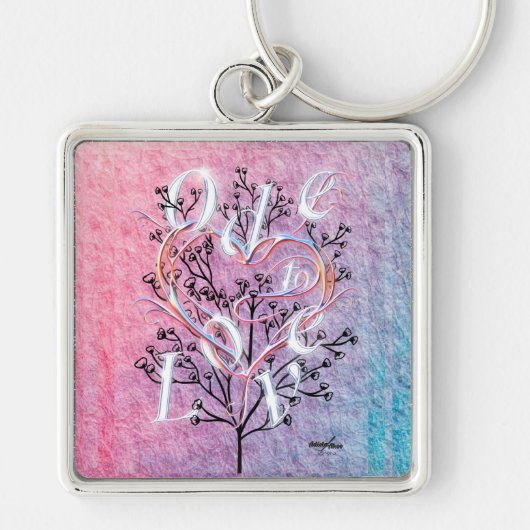 Ode to Love Premium Keychain キーホルダー (正面)