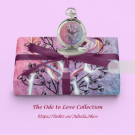 Ode to Love Wrapping紙by Poet Adiela Akoo ラッピングペーパーシート