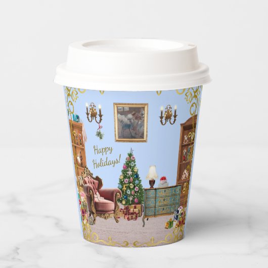 Ode to The Nutcracker Ballet Blue 紙コップ (正面)