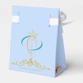 Ode to The Nutcracker Ballet Blue Favor Box フェイバーボックス (裏面サイド)
