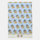 Ode to The Nutcracker French Horn Blue キッチンタオル (縦)