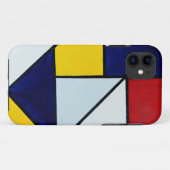 Ode tot the Stijl Piet Mondriaan Case-Mate iPhoneケース (裏面(横))