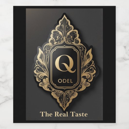 Odel, The Real Taste out of Bavaria ワインラベル (シングルラベル)