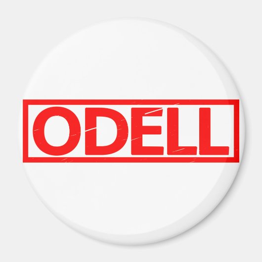 Odellスタンプ マグネット (正面)