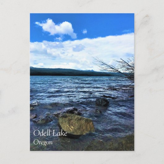 Odell LakeまたはOR ポストカード (正面)