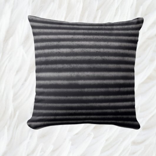 .odernストライプ白黒 クッション