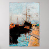 Odessa Port by Vassily Kandinsky ポスター (正面)