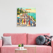 Odessa Ukraine Seaside Promenade Canvas Art キャンバスプリント (インサイチュ (リビング))