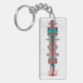 Odessa Ukraine Skyline キーホルダー (正面左)