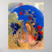 Odilon Redon – アーチの下の輪郭 ポスター (正面)