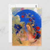Odilon Redon – アーチの下の輪郭 ポストカード (正面/裏面)