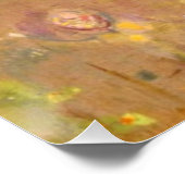 Odilon Redon – 黄色い背景の木 ポスター (コーナー)