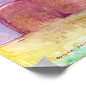 Odilon Redon, closed eyes 1889 ポスター (角)