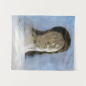 Odilon Redon, closed eyes 1890  タペストリー (正面(横))