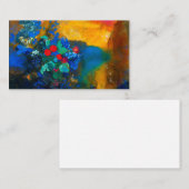 Odilon Redon - Ophelia 名刺 (正面/裏面)