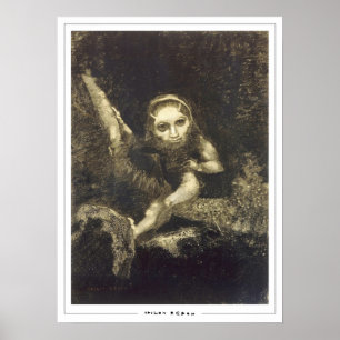 Odilon Redon Zedign Art Poster #517 ポスター