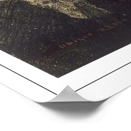 Odilon Redon Zedign Art Poster #517 ポスター (角)