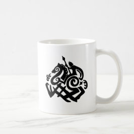 OdinおよびSleipnir コーヒーマグカップ