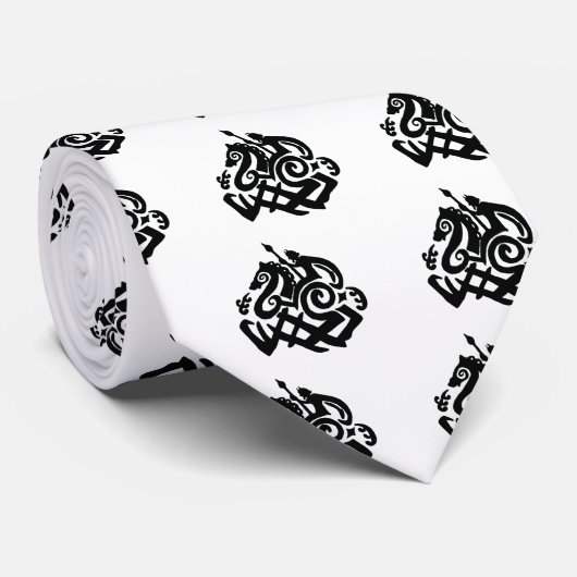 OdinおよびSleipnir ネクタイ (ロール)