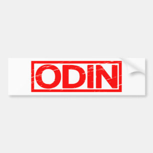Odinのスタンプ バンパーステッカー