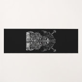 Odinのワタリガラスのバイキングの神話ヴァルハラは待ちます ヨガマット (正面(横))