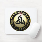 Odinの三重の角 マウスパッド (マウス)