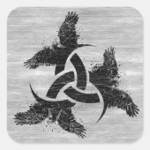 Odinの角 スクエアシール (正面)