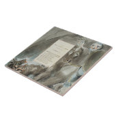 Odinの降下、「Thの詩からのオード、 タイル (側面)