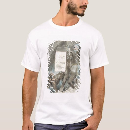 Odinの降下、「Thの詩からのオード、 Tシャツ (正面)