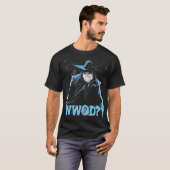 Odinは何をしますか。 WWODか。 黒いTシャツ Tシャツ (正面フル)
