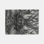 Odin -全父 フリースブランケット (正面(横))