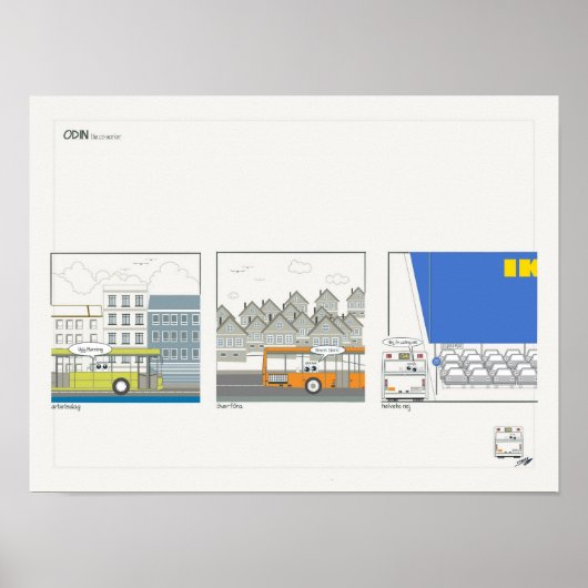 ODIN、同僚、私は呼び出す。 ポスター (正面)