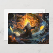 Odin forming a new world after Ragnarök ポストカード (正面/裏面)