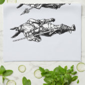 Odin、Freyja及びトール キッチンタオル (折り畳み)