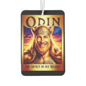 ODIN, MY SPIRIT IN MY HEART. カーエアーフレッシュナー (裏面)
