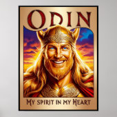 ODIN, MY SPIRIT IN MY HEART. ポスター (正面)