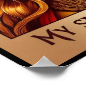 ODIN, MY SPIRIT IN MY HEART. ポスター (角)