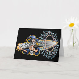 Odin - Runeblast - Greeting Card カード