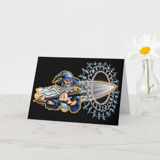 Odin - Runeblast - Greeting Card カード