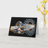 Odin - Runeblast - Greeting Card カード (黄色い花)
