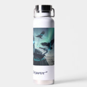 Odin the Wasteland Seer – ウォーターボトル (背面)