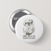 Odin、ViliおよびVe 缶バッジ (正面&裏面)