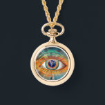 Odin's Eye Necklace 腕時計<br><div class="desc">Odin, the Norse God of war, battle, victory and death, was also the god of magic, poetry, prophecy and wisdom. He sacrificed one of his eyes in order to drink from the well of cosmic knowledge to gain deeper understanding of all things. The symbolism is that, by relinquishing a common...</div>