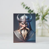 Odins May:威厳のあるバイキングはがき ポストカード (スタンド正面)