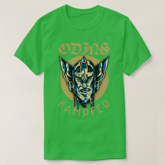 Odinx27s Fighters Viking Tシャツ (デザイン正面)