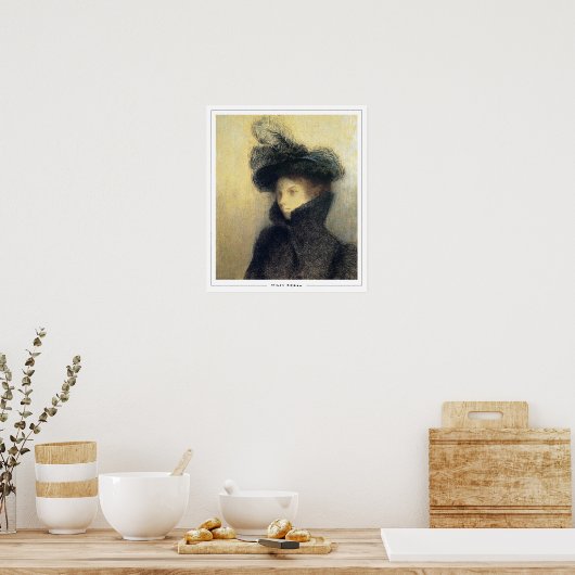 Odiron Redon Zeding Art Poster #299 ポスター (キッチン)