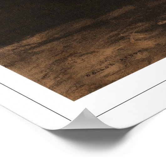 Odiron Redon Zeding Art Poster #309 ポスター (角)