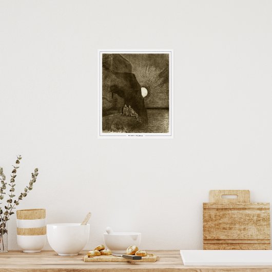 Odiron Redon Zeding Art Poster #678 ポスター (キッチン)