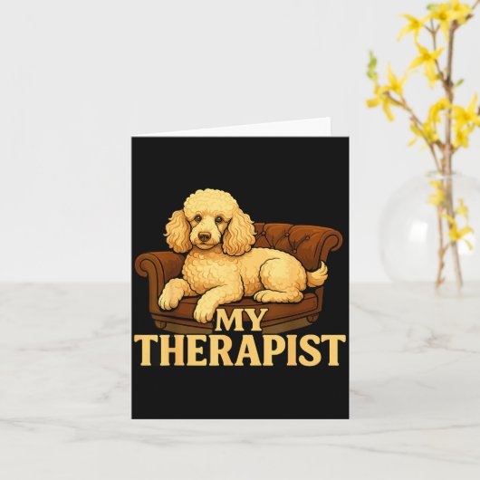 Odle Dog Clothes For Humans, My Therast Odle  カード (黄色い花)