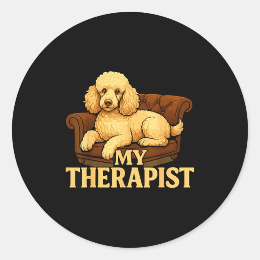 Odle Dog Clothes For Humans, My Therast Odle ラウンドシール (正面)